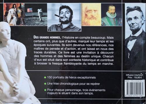 Vends livre "Les grands personnages de l’histoire" neuf