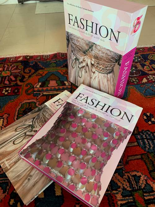 Coffret 2 livres sur l’histoire de la Mode