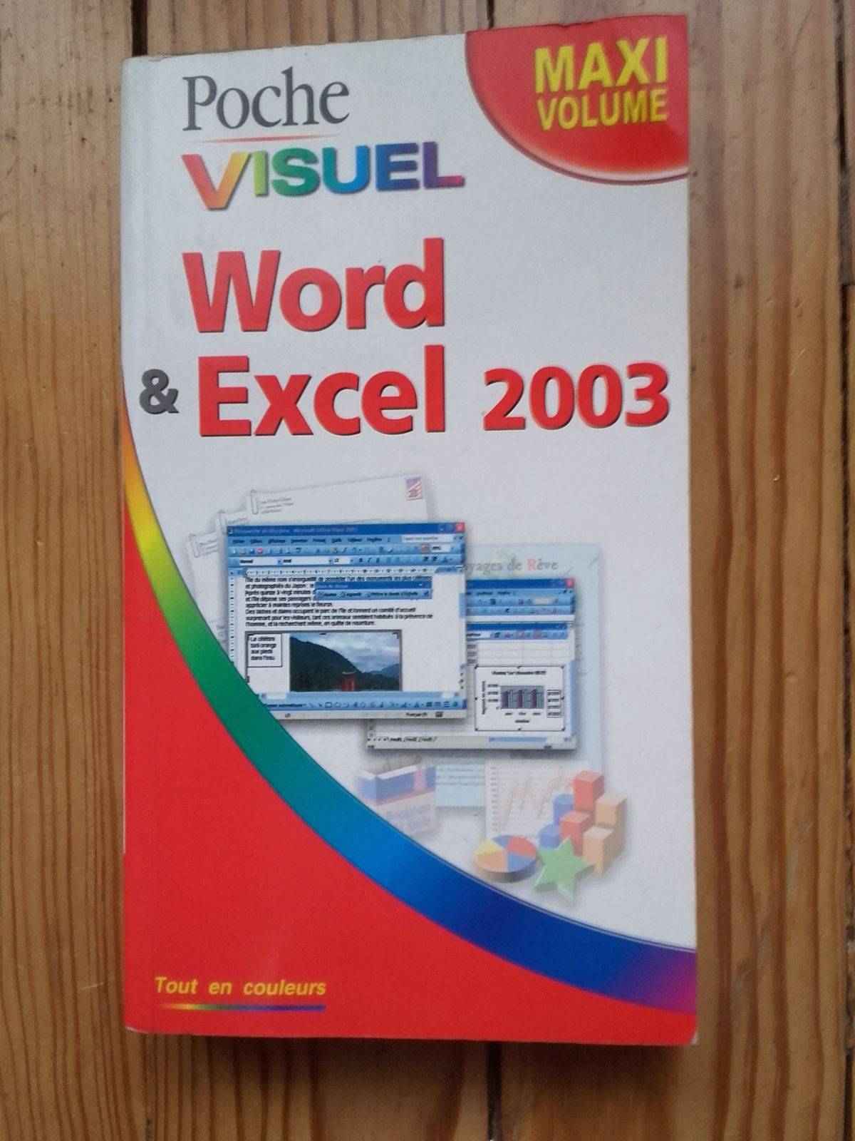 Livre informatique « Word & Excel 2003 »