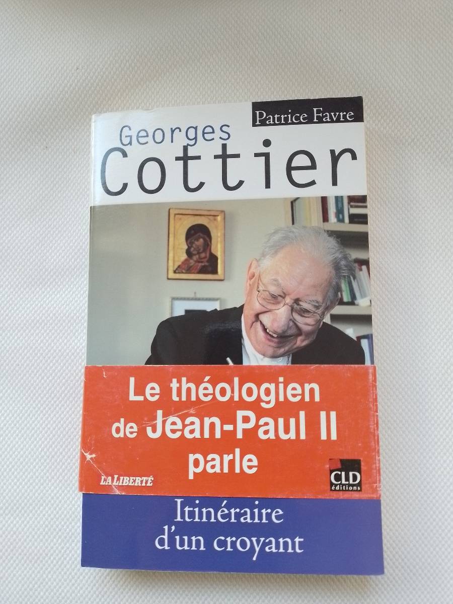 Vends livre : Itinéraire d’un croyant