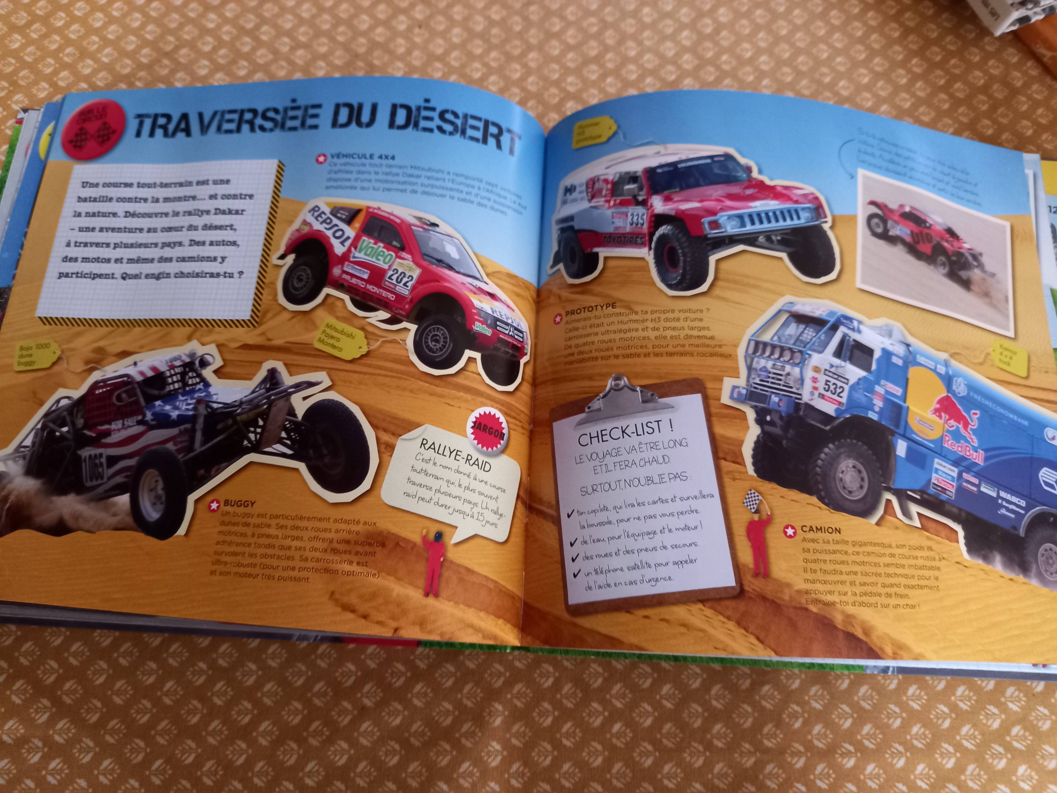 Livre jeunesse "Deviens Pilote de Course"