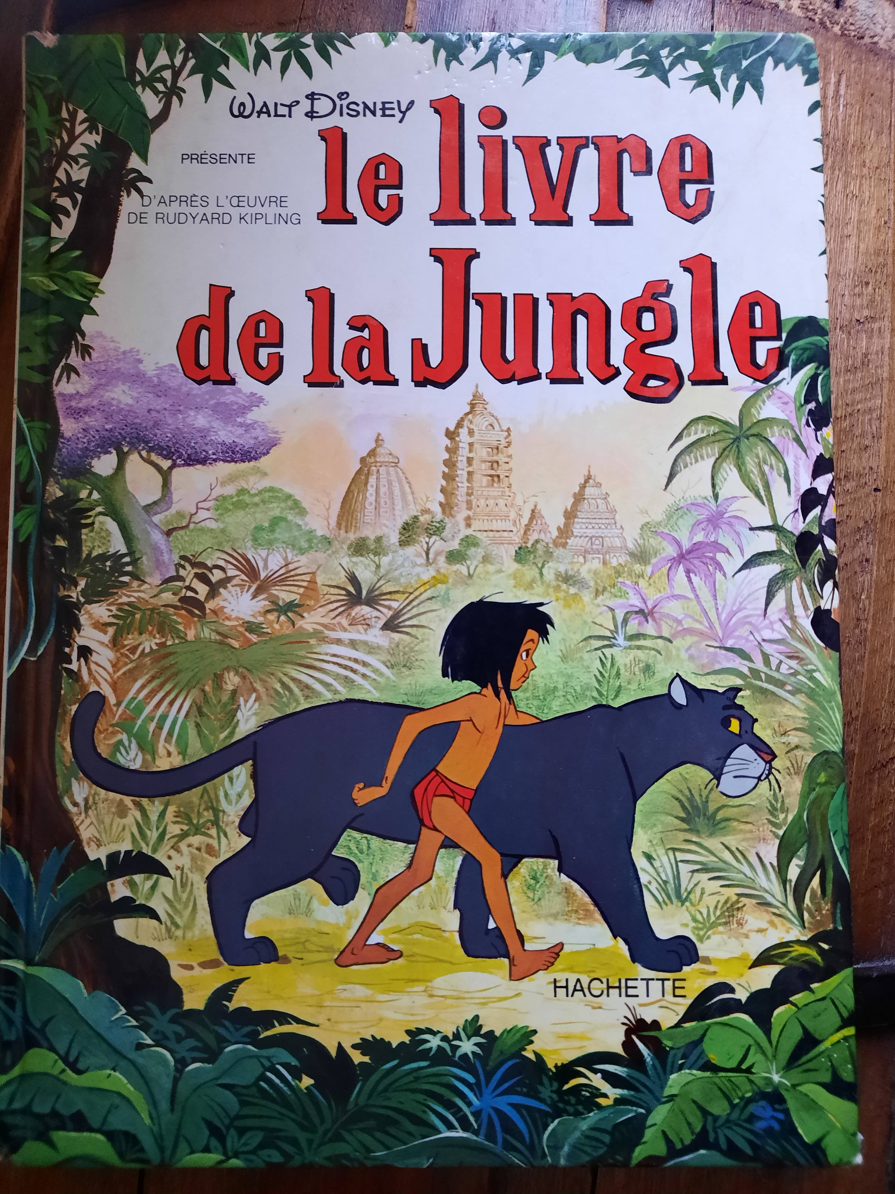 Propose : Le livre de la jungle Walt Disney 1970