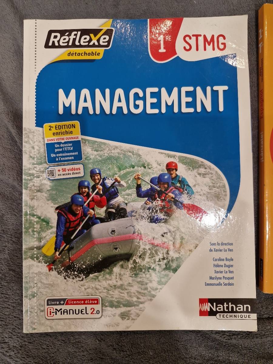 Livre 1ère STMG MANAGEMENT