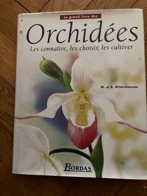 Livre sur les orchidées