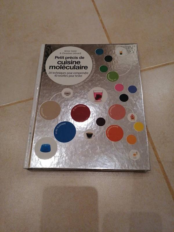 Livre petit precis de cuisine moléculaire