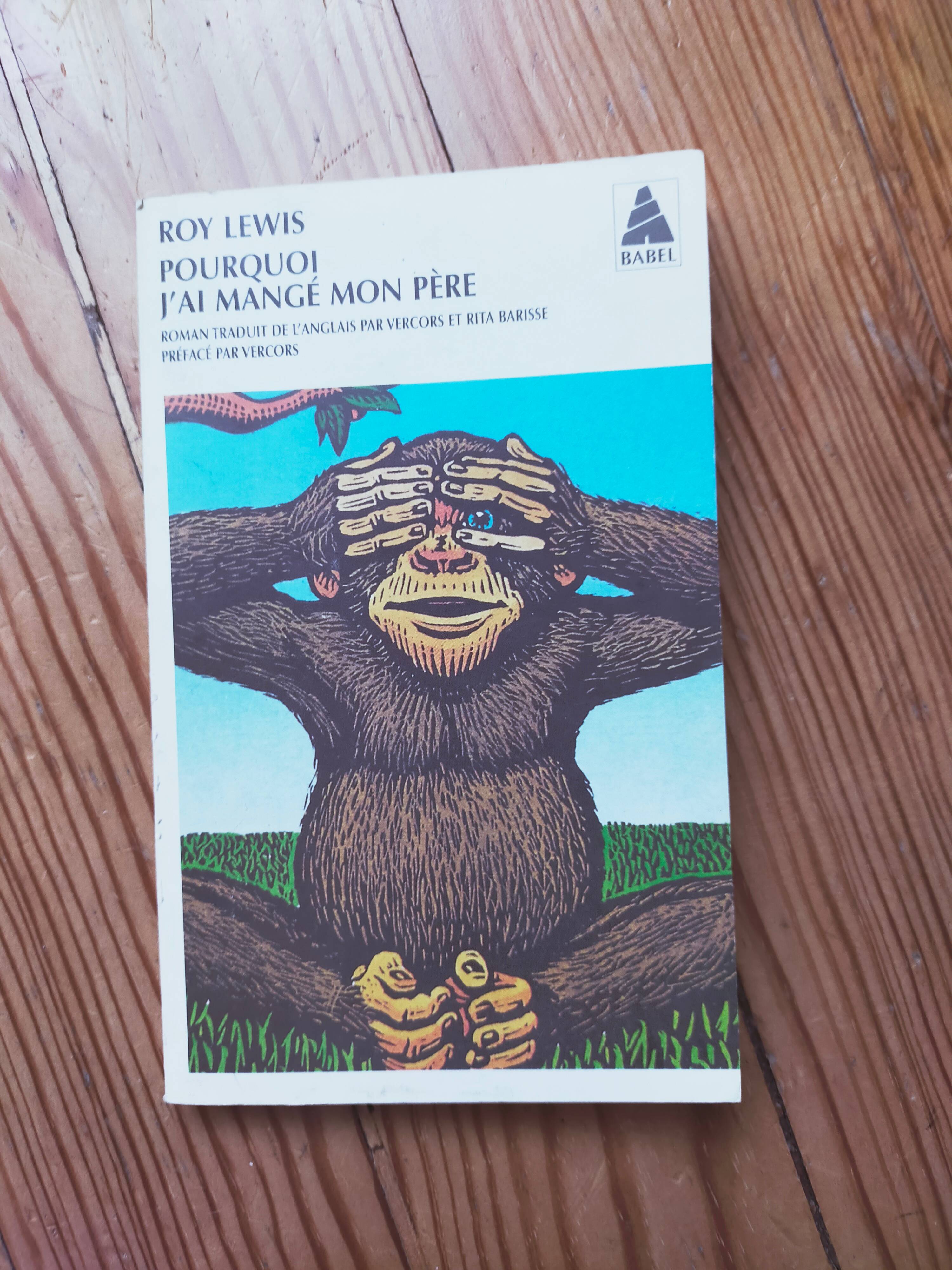 Livre de poche « Pourquoi j’ai mangé mon père » de R. Lewis