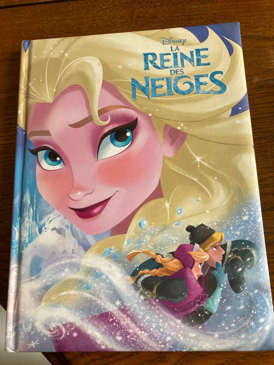 Livre La Reine des Neiges Disney