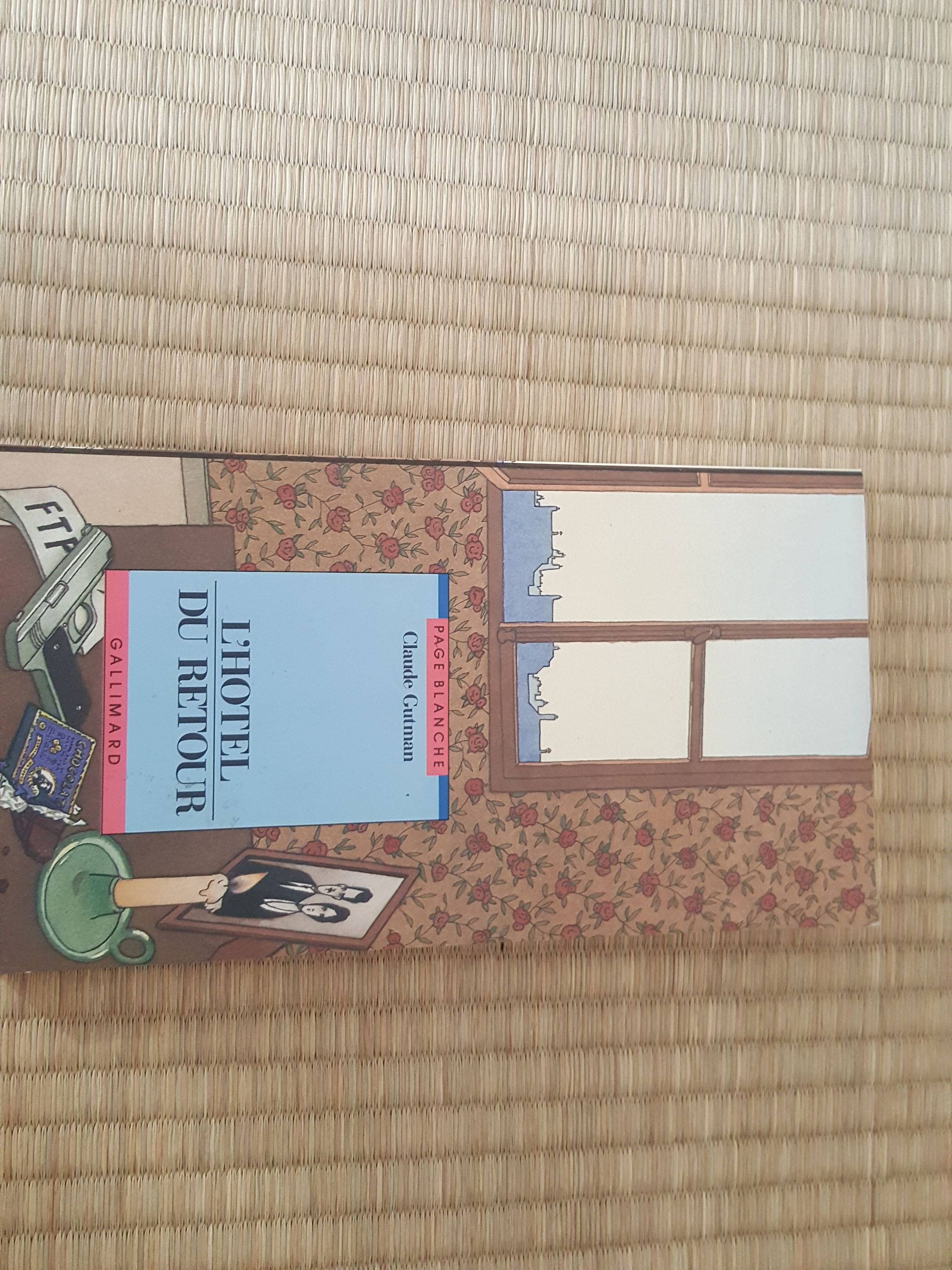 Livre roman L’hôtel du retour