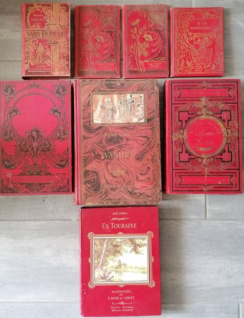 Lot 8 livres anciens