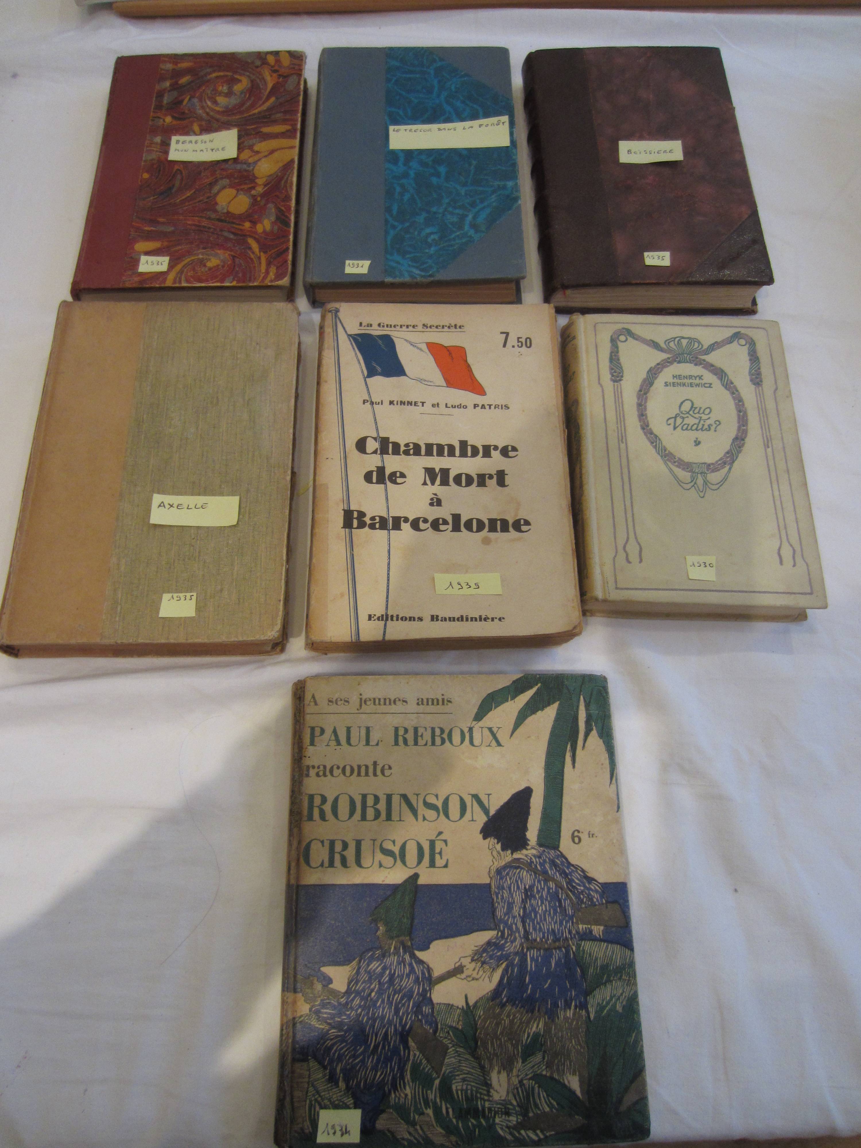Livres anciens années 1930