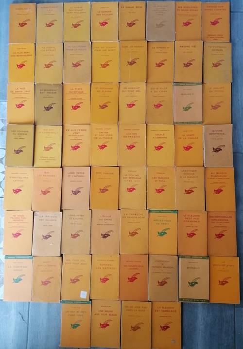 Lot 73 Livres anciens Policiers Collection Le Masque