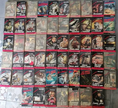 Lot 57 Livres anciens Policiers et Espionnage Editions Fleuve Noir