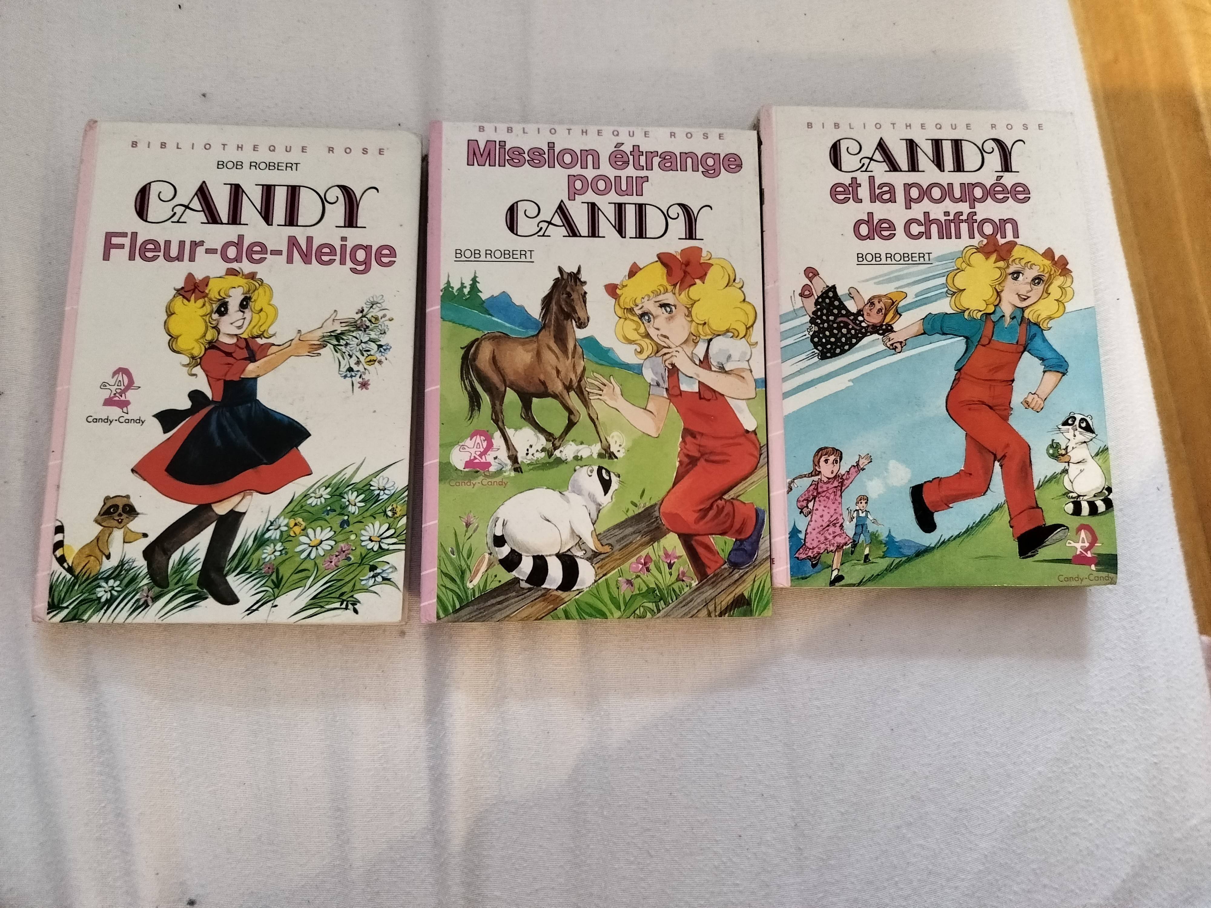 3 livres Candy - Bibliothèque rose