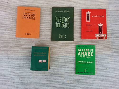 Propose : 5 livres langues étrangères