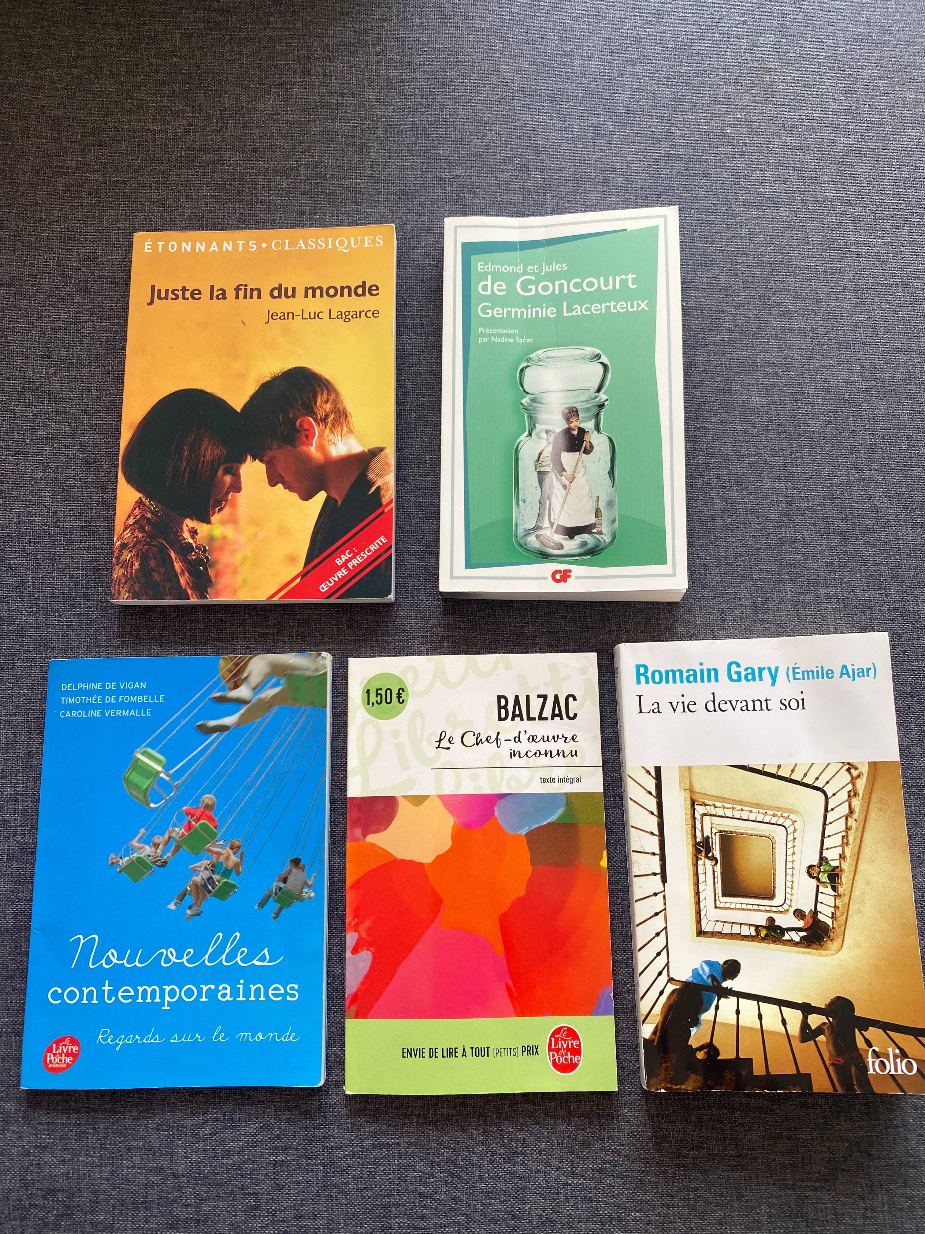 Vends livres lycée pour la 1ère