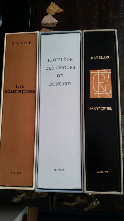 Livres d’art Picasso Matisse Derain