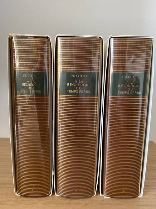 Livres La Pléiade, Proust