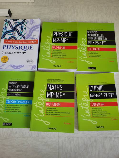 Livres prepa MP