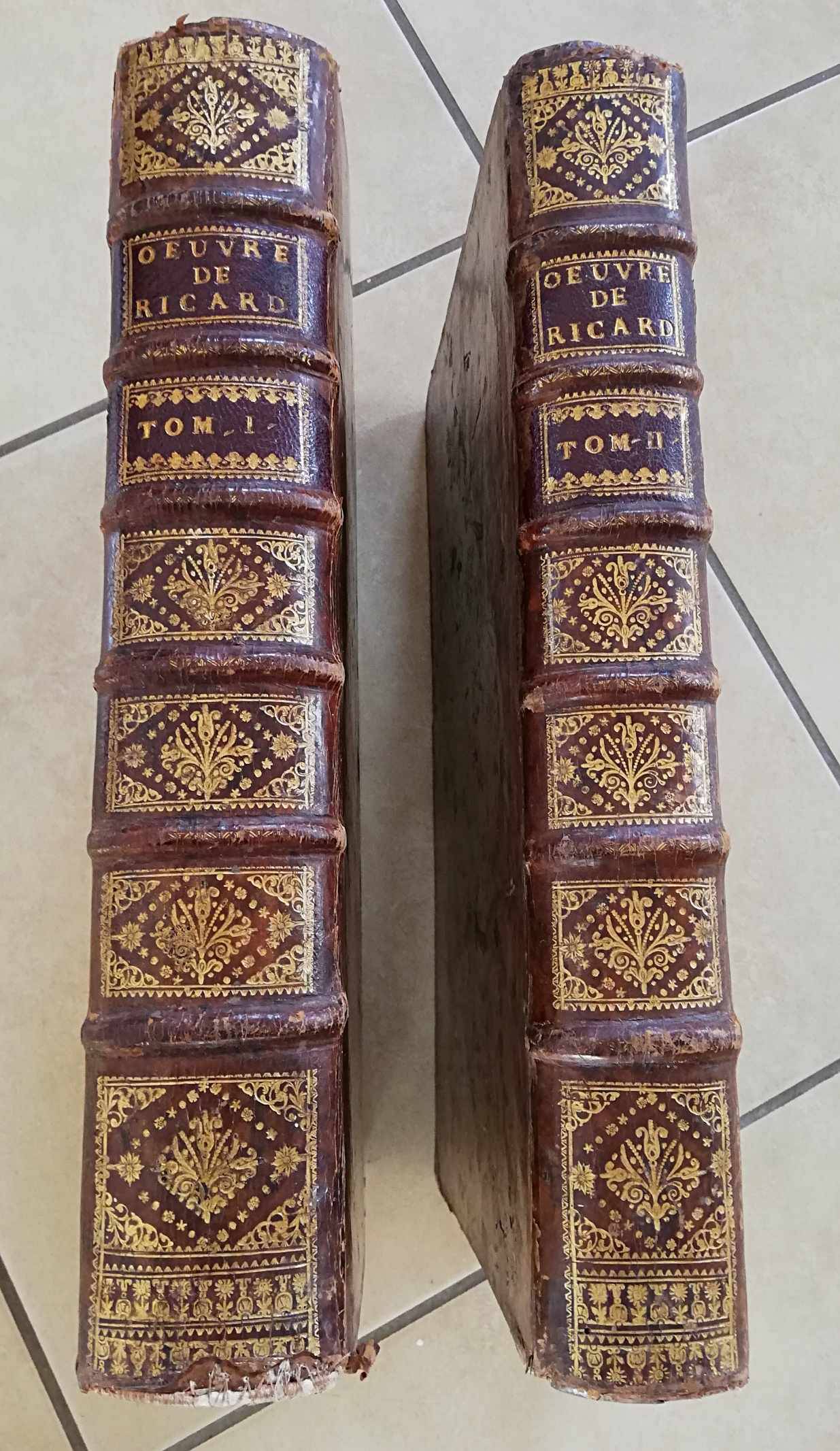 Livres Reliés Anciens Traité des Donations – 1730 et 1734