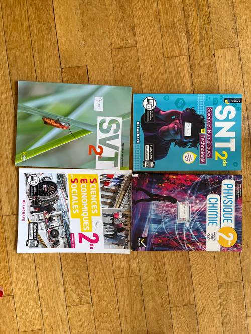 Livres scolaires 2nde