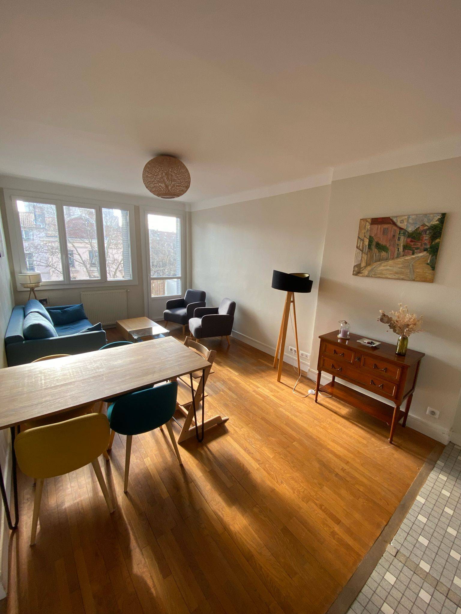 Loue appartement 73m² Lyon 69002