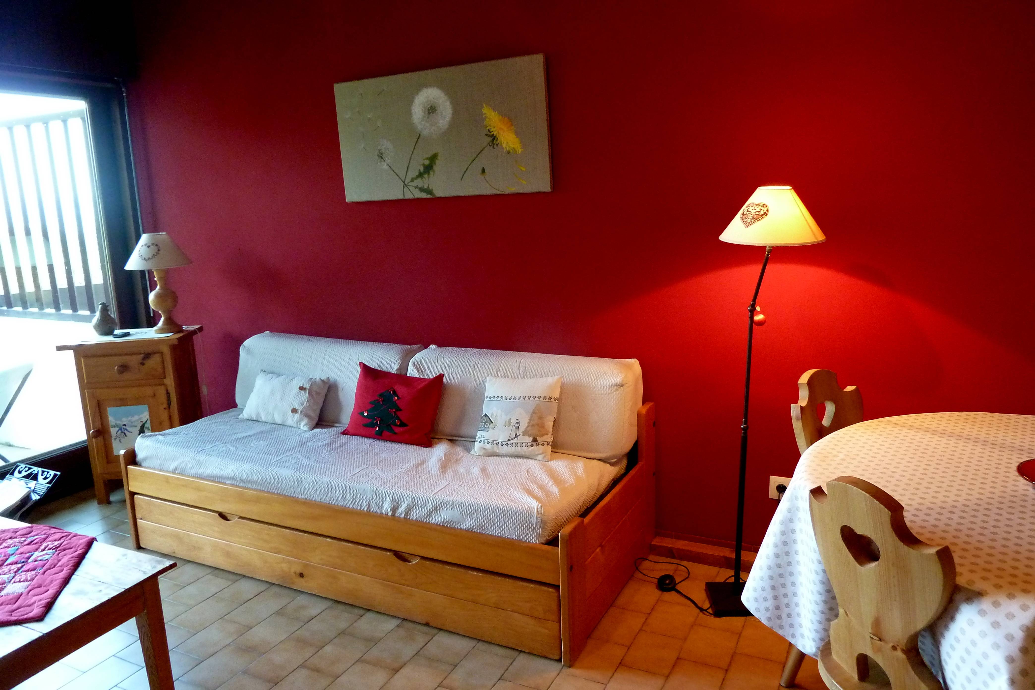 Loue appartement à Combloux (74) - 2 chambres, 4 couchages