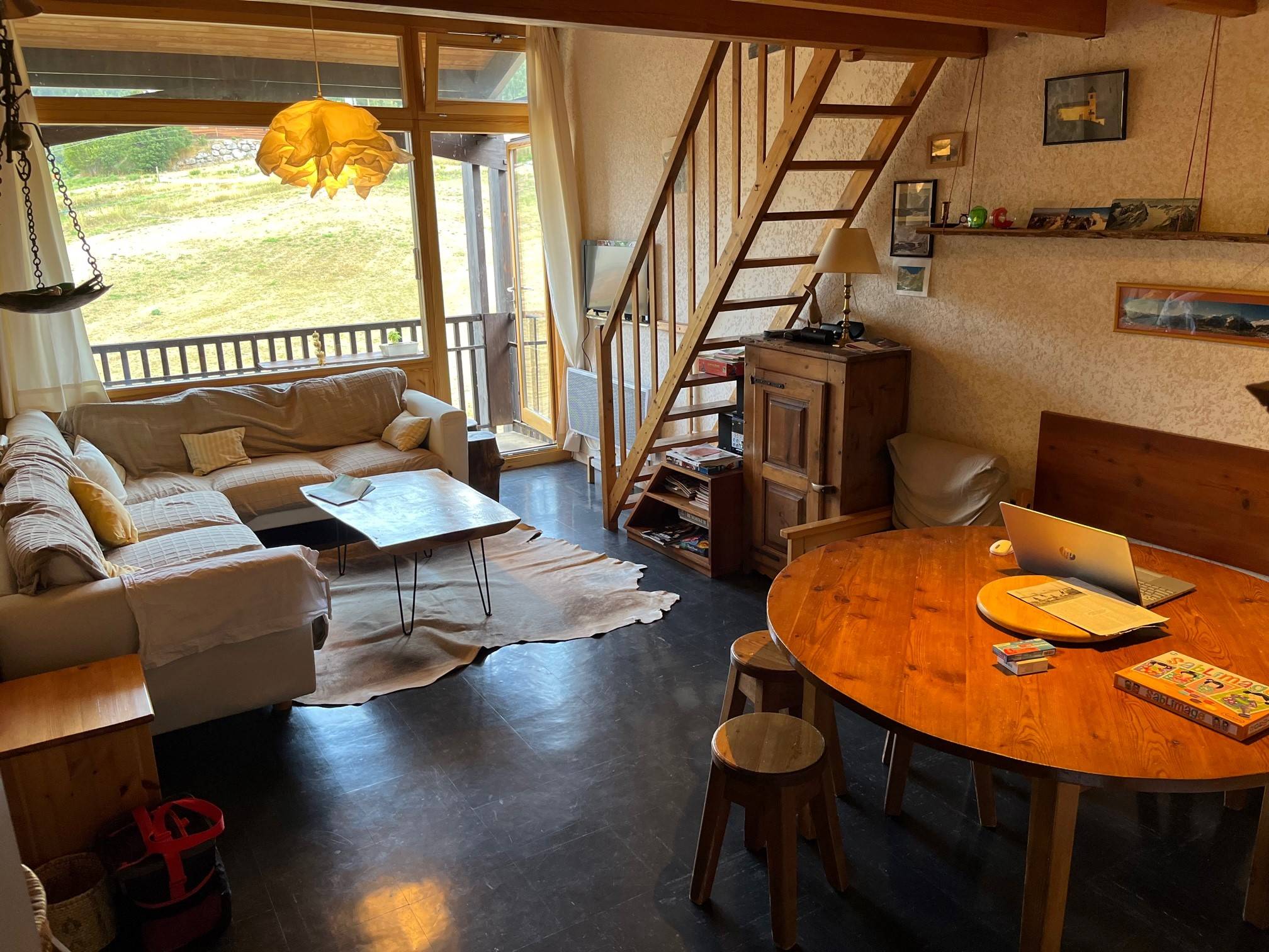 Loue appartement familial 80m² au pieds des pistes - 4 chambres, 8 couchages, Puy-Saint-Vincent (05)