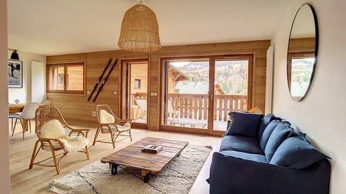 Loue Appartement 101m² - 3 chambres, 6 couchages, Terrasse Megève (74)