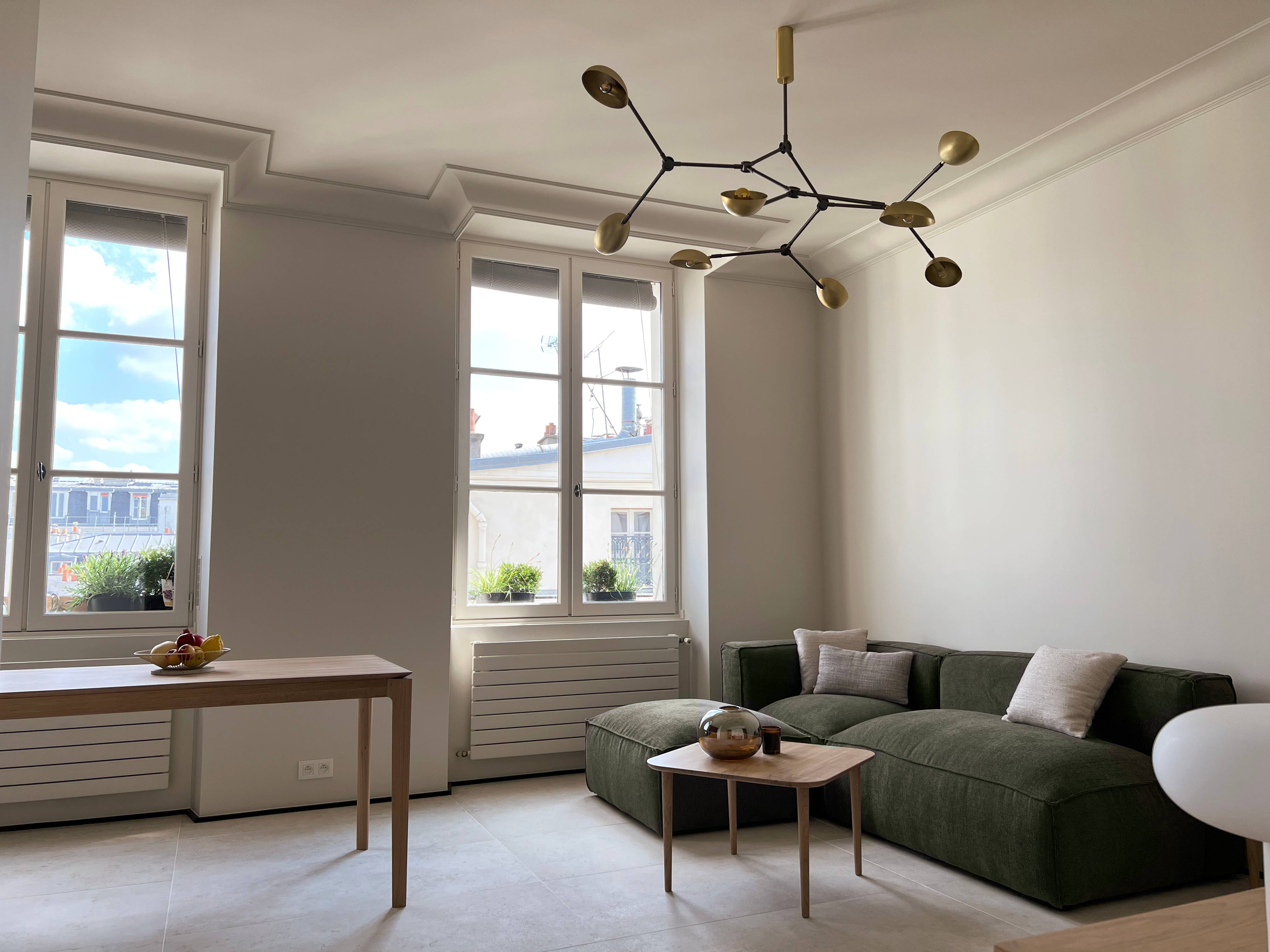Loue appartement meuble - 1 chambre, 45m², Paris 4ème