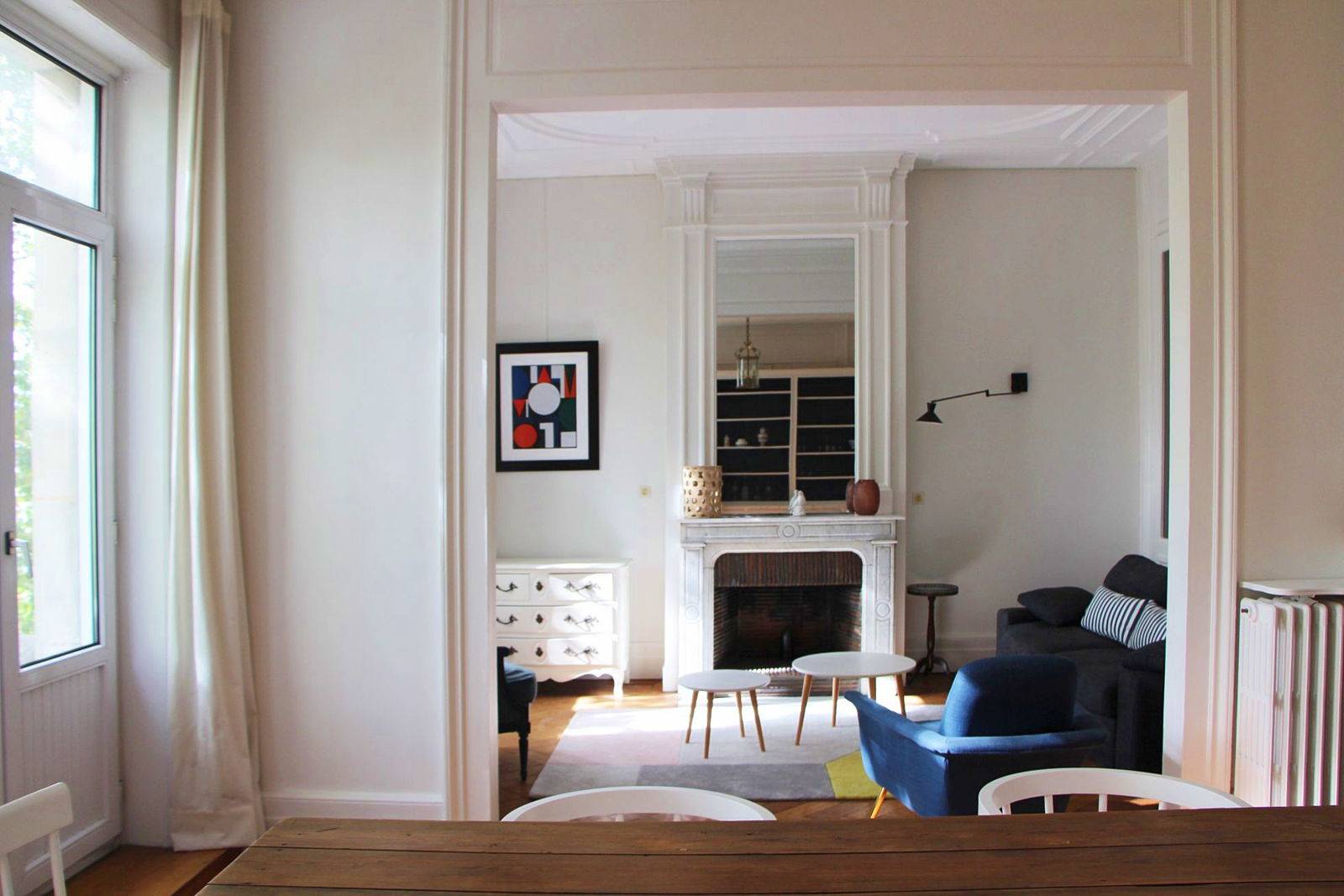Loue grand appartement 115m² meublé 2 chambres 2 salles de bain Lille