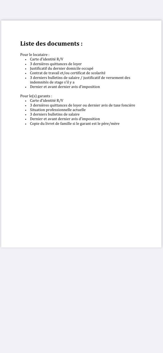 Une photo de l’annonce