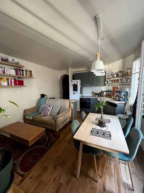 Loue appartement meublé - 40m² - Paris 18ème