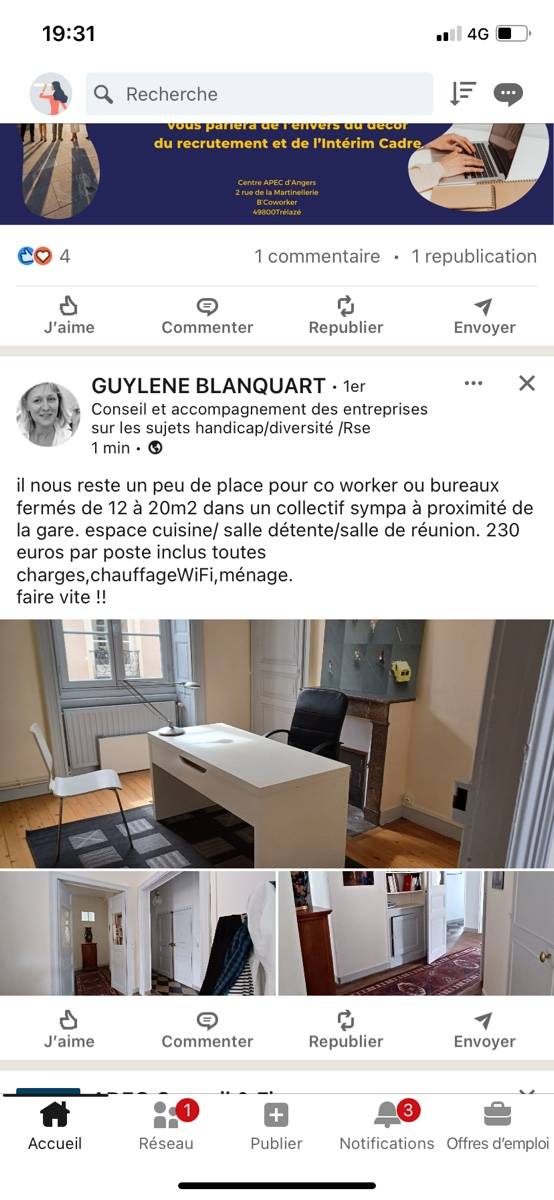 Une photo de l’annonce