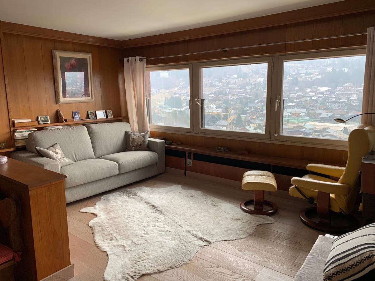 Loue appartement cosy au pied de la montagne, résidence avec piscines - 2 chambres, 4 couchages - Megève (74)