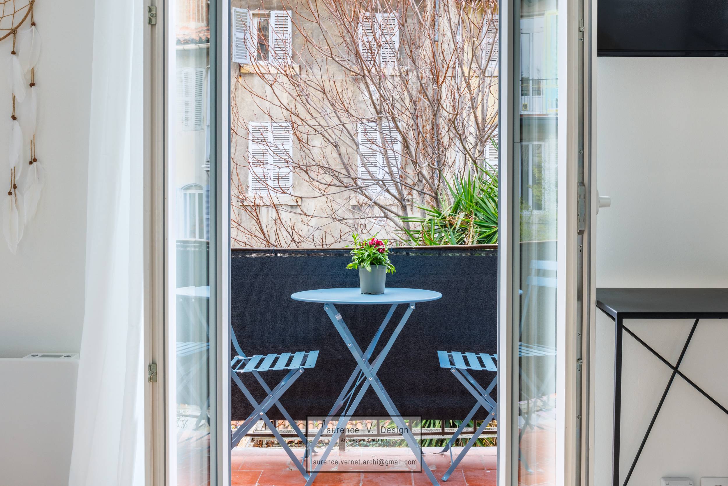 Loue appartement 33m² Marseille 1er + Terrasse 6m²