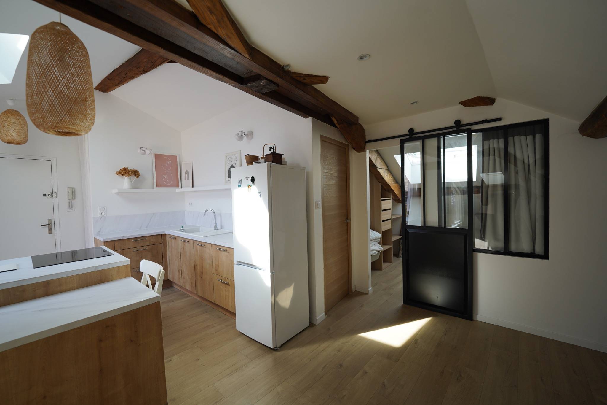 Loue F2 meublé 34m² avec terrasse - St-Étienne (42)