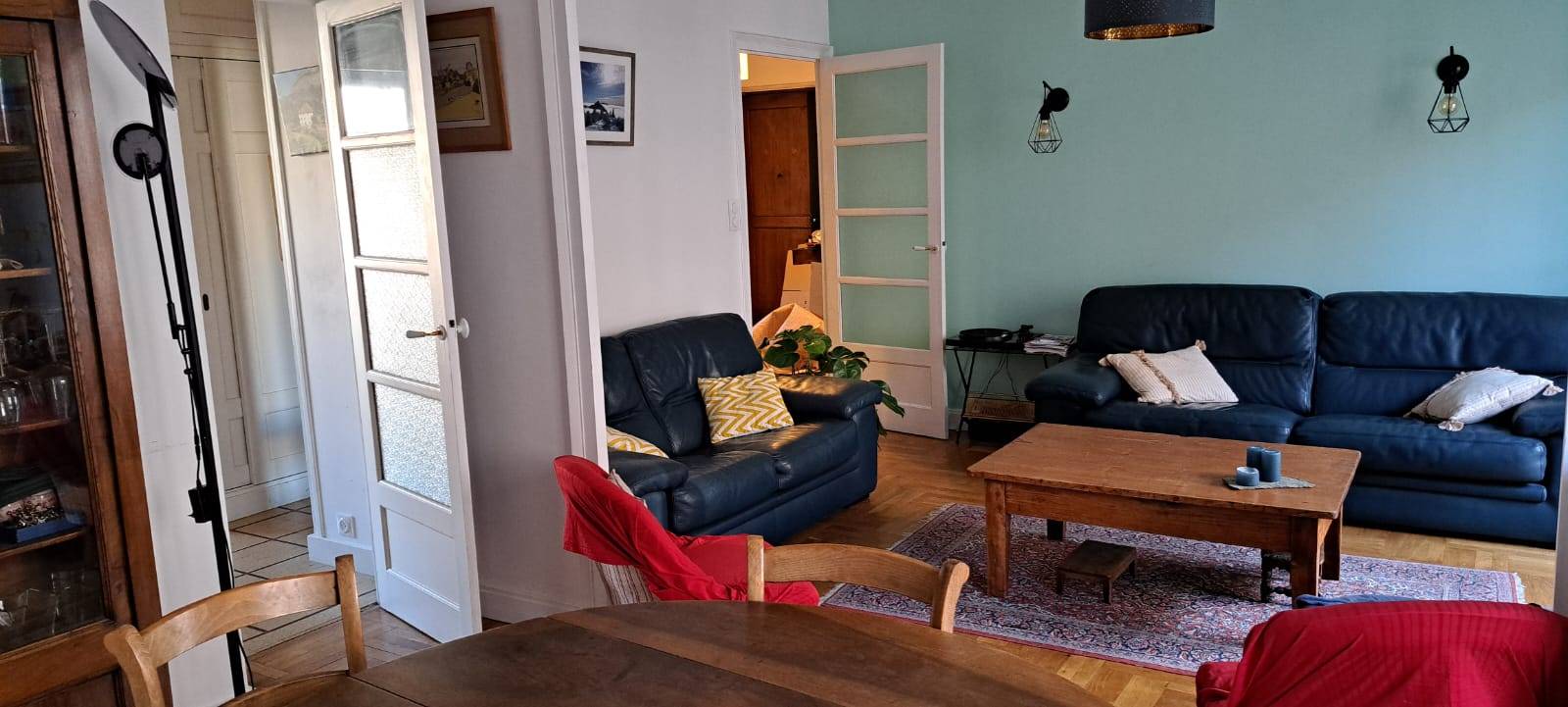 Loue appartement 75m² Villeurbanne Charpennes - 2 chambres