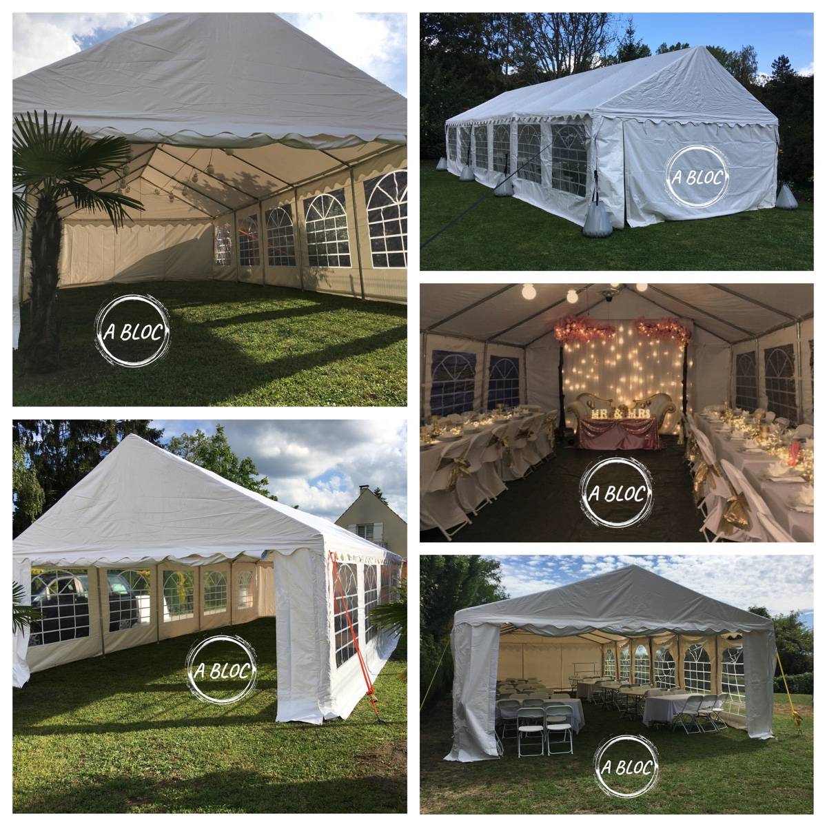 Propose Location Barnums et Tonnelles, Tentes de reception