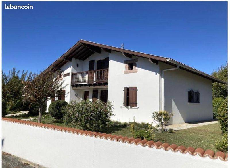 Loue villa très belle côte basque - 4 chambres, 8 couchages - Boucau (64)