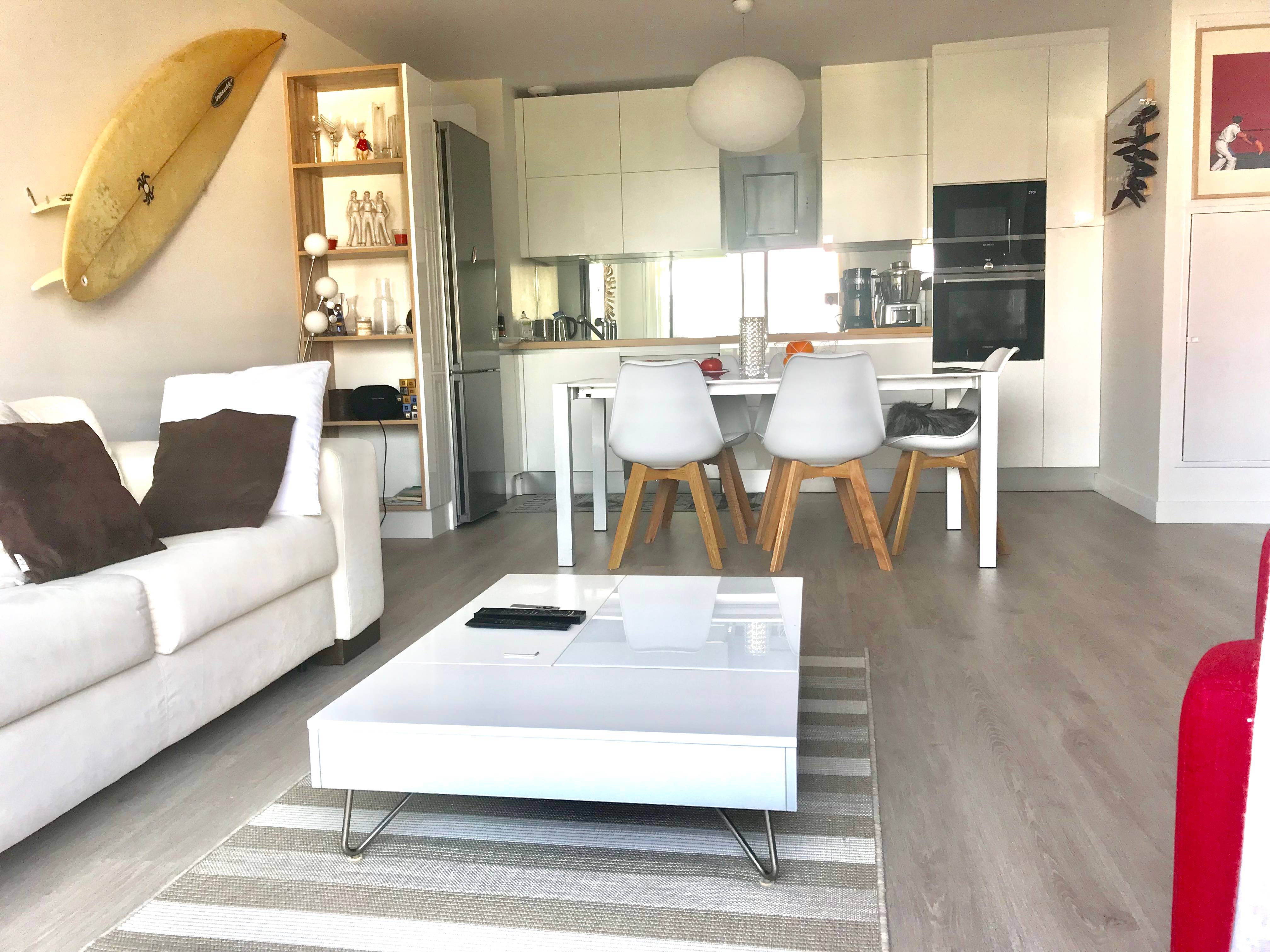 Loue appartement T3 Biarritz - 4 couchages- Parking dans la résidence