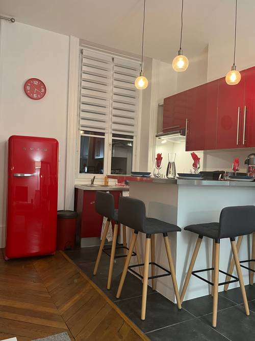 Loue courte durée - 1 chambre, 38m², Lyon 6ème