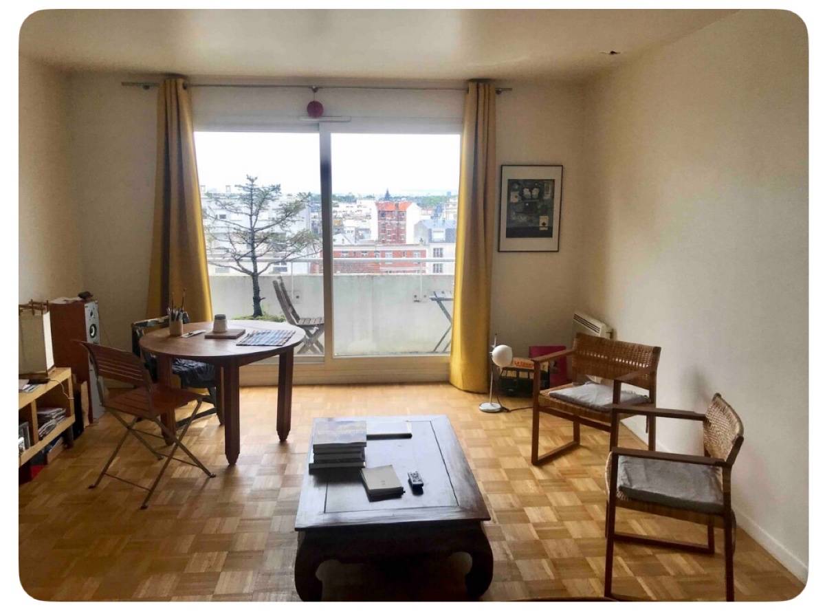 Location chambre dans un 3 pièces/court-terme Gambetta Paris 20ème