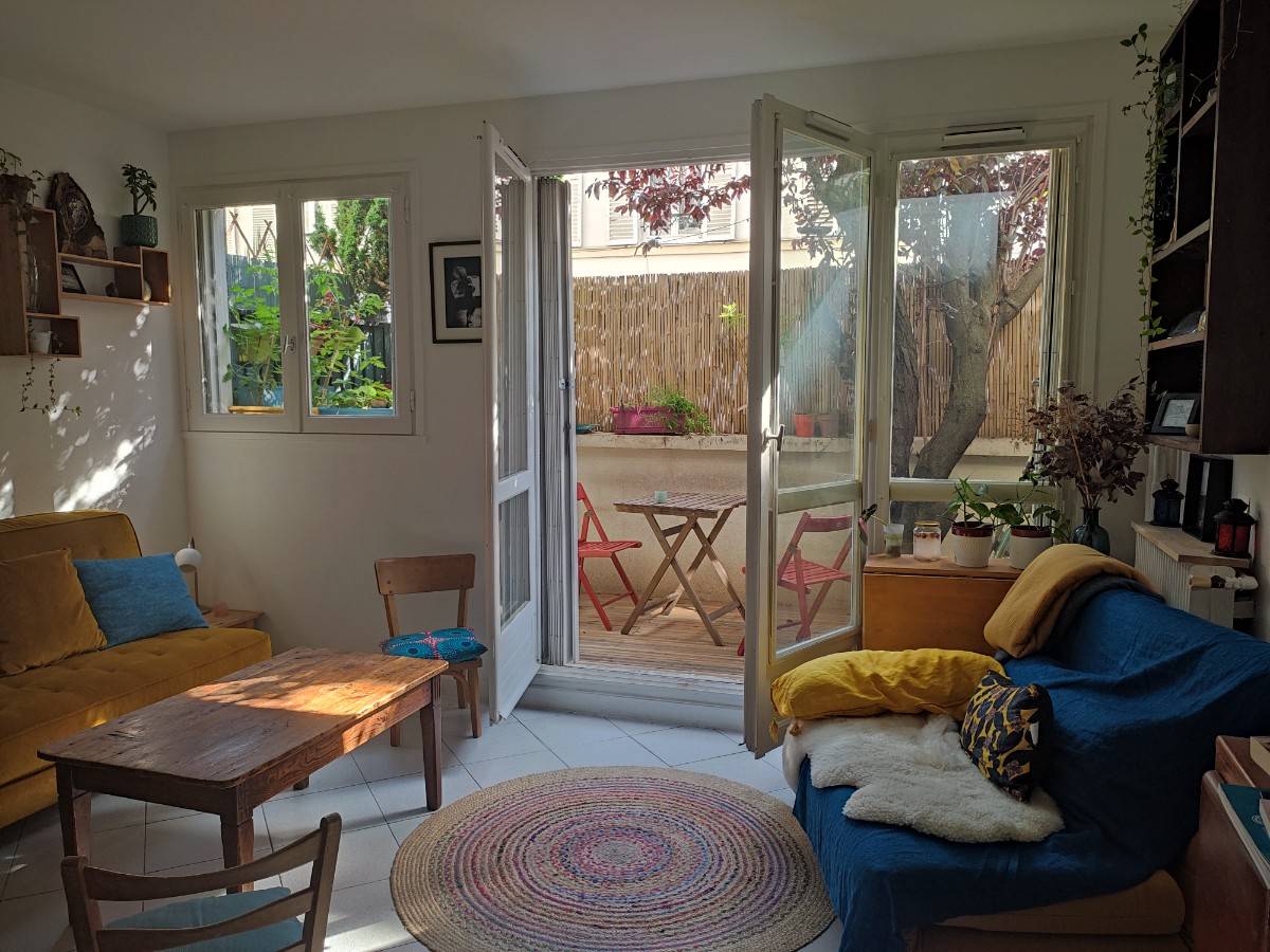 Sous-loue appartement - 25m² - Paris 20ème