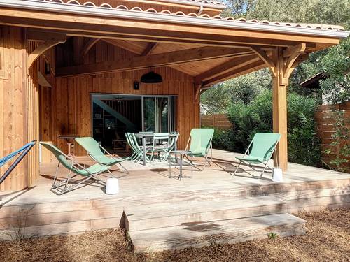 Loue maison avec accès au lac à 30m - 12 couchages - Lacanau