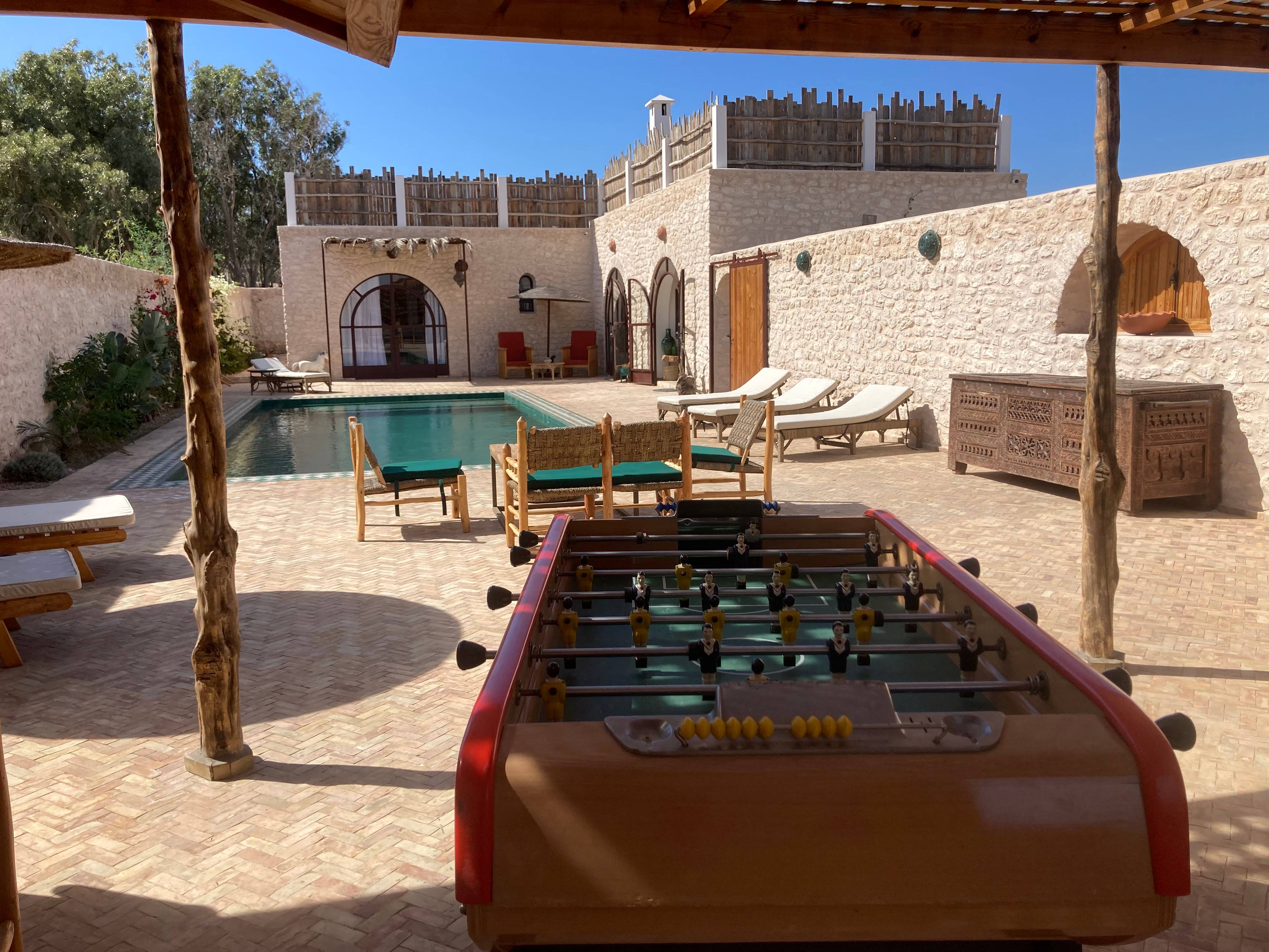 Loue Maison 220m², 4chambres, Piscine, Essaouira (Maroc) - 8 couchages