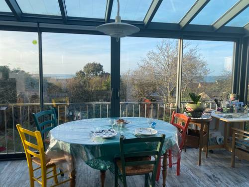 Loue maison familiale en bord de mer, vues splendides - 6 couchages