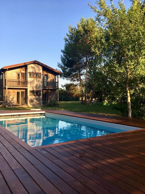 Loue maison dans les Landes avec piscine - 14 couchages - Lit-et-Mixe (40)
