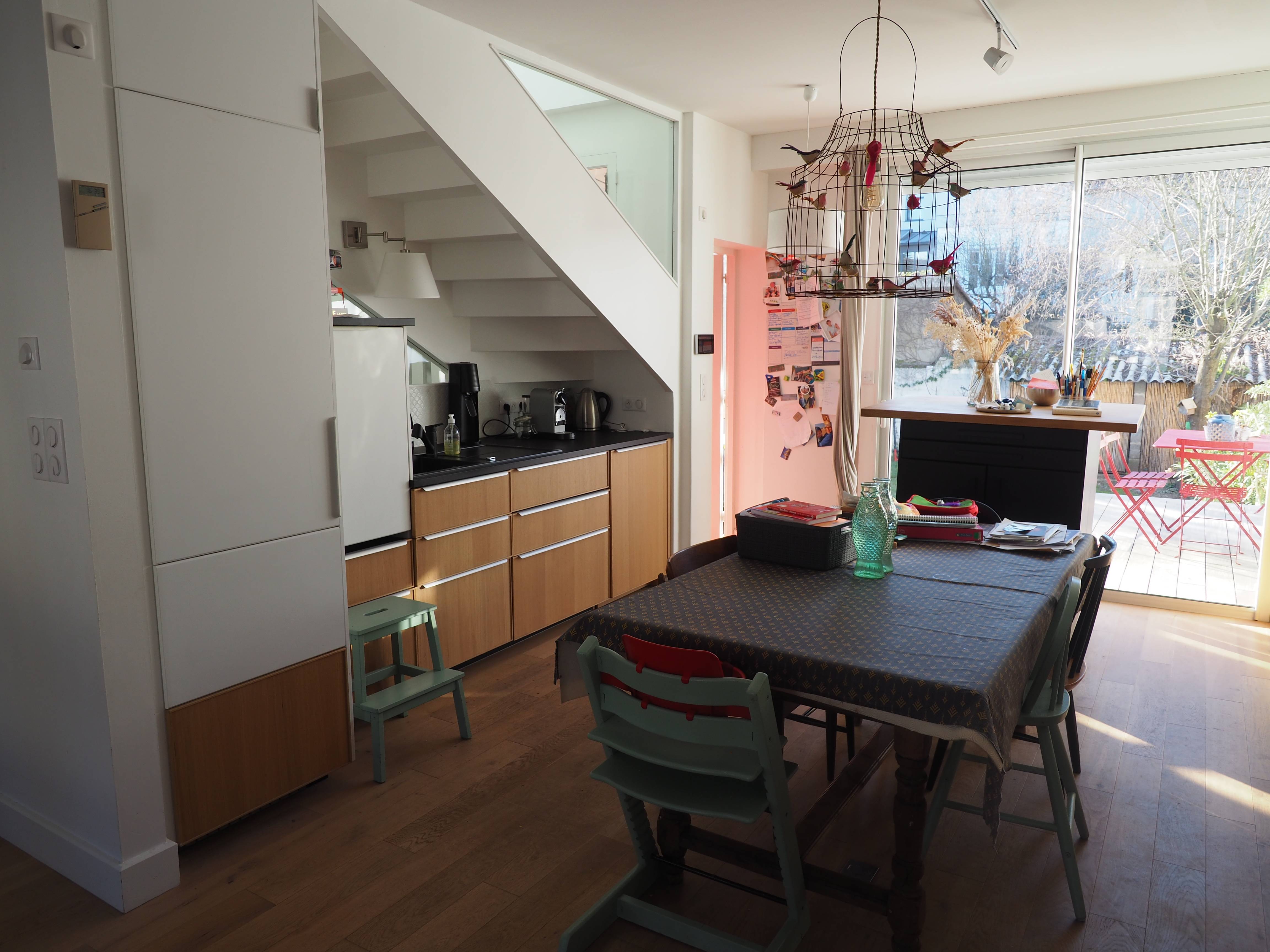 Loue maison meublée Nantes - parc de Procé - 4 chambres, 120m²