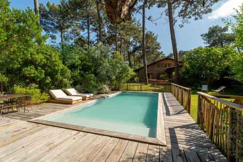 Loue Piraillan - Superbe Villa avec piscine - 7 chambres, 16 couchages - Lège-Cap-Ferret (33)