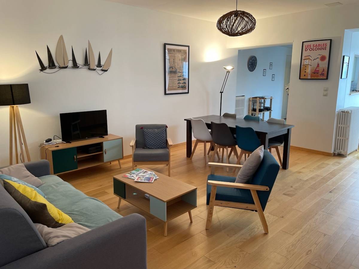 Loue maison les Sables d’Olonne (85)  : tout à pied - 3 chambres, 6 couchages